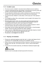 Preview for 57 page of Bartscher M 10110G / 1166311 Instruction Manual