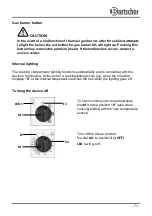 Предварительный просмотр 75 страницы Bartscher M 10110G / 1166311 Instruction Manual