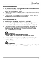 Preview for 97 page of Bartscher M 10110G / 1166311 Instruction Manual