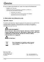 Preview for 118 page of Bartscher M 10110G / 1166311 Instruction Manual