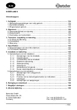 Preview for 157 page of Bartscher M 10110G / 1166311 Instruction Manual