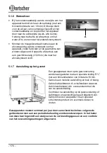 Предварительный просмотр 174 страницы Bartscher M 10110G / 1166311 Instruction Manual