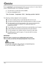 Preview for 58 page of Bartscher M 5230 Instruction Manual