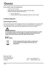 Preview for 72 page of Bartscher M 5230 Instruction Manual