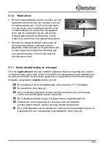 Preview for 159 page of Bartscher M 5230 Instruction Manual