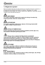 Preview for 180 page of Bartscher M 5230 Instruction Manual