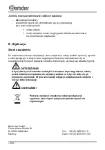 Preview for 208 page of Bartscher M 5230 Instruction Manual