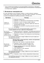 Preview for 241 page of Bartscher M 5230 Instruction Manual