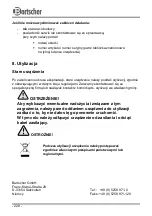 Preview for 232 page of Bartscher M 7110G / 1166281 Instruction Manual