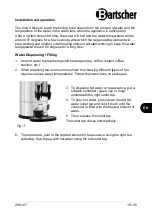 Preview for 17 page of Bartscher M8000 Manual