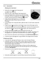 Preview for 27 page of Bartscher MFG 7340 Instruction Manual