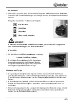 Preview for 29 page of Bartscher MFG 7340 Instruction Manual