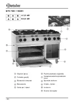 Preview for 100 page of Bartscher MFG 7340 Instruction Manual