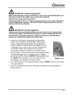 Preview for 14 page of Bartscher MINI II A165110 Instruction Manual