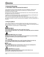 Preview for 19 page of Bartscher MINI II A165110 Instruction Manual