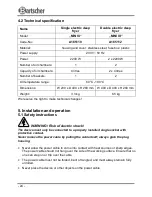 Preview for 25 page of Bartscher MINI II A165110 Instruction Manual