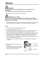 Preview for 29 page of Bartscher MINI II A165110 Instruction Manual