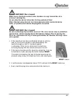 Preview for 30 page of Bartscher MINI II A165110 Instruction Manual