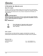 Preview for 49 page of Bartscher MINI II A165110 Instruction Manual