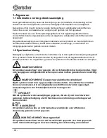 Preview for 51 page of Bartscher MINI II A165110 Instruction Manual