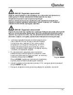 Preview for 78 page of Bartscher MINI II A165110 Instruction Manual