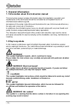 Preview for 3 page of Bartscher Mini Plus Instruction Manual