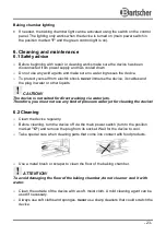 Preview for 12 page of Bartscher Mini Plus Instruction Manual