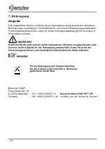 Preview for 17 page of Bartscher MSI400 Instruction Manual