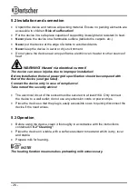 Preview for 27 page of Bartscher MSI400 Instruction Manual