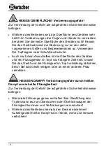 Preview for 10 page of Bartscher MultiTherm A200050 Instruction Manual