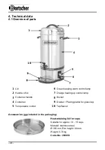 Preview for 30 page of Bartscher MultiTherm A200050 Instruction Manual