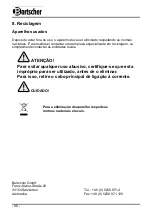 Preview for 100 page of Bartscher MultiTherm A200050 Instruction Manual