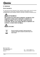 Preview for 180 page of Bartscher MultiTherm A200050 Instruction Manual