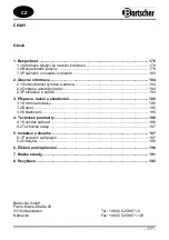 Preview for 181 page of Bartscher MultiTherm A200050 Instruction Manual