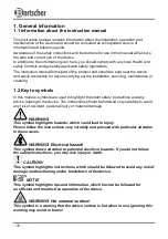 Предварительный просмотр 3 страницы Bartscher MultiTherm Instruction Manual