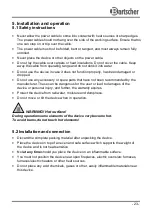 Preview for 10 page of Bartscher MultiTherm Instruction Manual