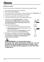 Preview for 22 page of Bartscher MX 235 Plus Instruction Manual