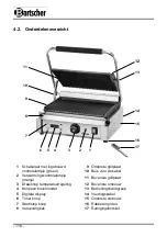 Preview for 122 page of Bartscher Panini 1RDIG Manual