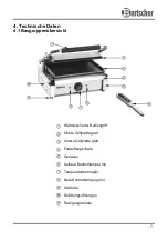 Предварительный просмотр 8 страницы Bartscher Panini Instruction Manual