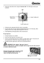 Preview for 26 page of Bartscher Piccolino A120787 Instruction Manual