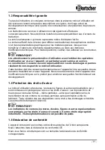 Preview for 32 page of Bartscher Piccolino A120787 Instruction Manual