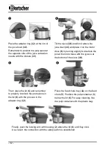 Preview for 13 page of Bartscher PRO 150137 Operating Instructions Manual