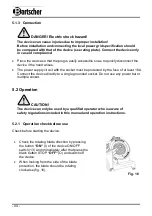 Предварительный просмотр 17 страницы Bartscher PRO 300-G Instruction Manual