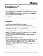 Preview for 13 page of Bartscher PRONTO 20 Instruction Manual