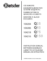 Preview for 1 page of Bartscher Q150 Instruction Manual