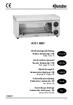 Bartscher Salamander 100 Instruction Manual preview