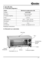 Preview for 45 page of Bartscher Salamander 100 Instruction Manual