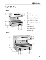 Предварительный просмотр 8 страницы Bartscher Salamander 500 Instruction Manual