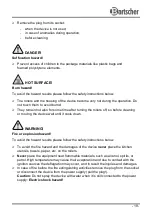 Preview for 6 page of Bartscher Sausage roller grill 7180 Translation Of Original Instructions