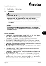 Preview for 19 page of Bartscher Silversteam-K 6110DRS Manual